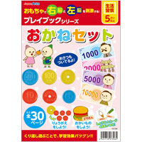 プレイブック おかねセット Pp袋入り 知育玩具 さんすう 生活習慣 お金の種類 大きさ ゲーム 学習 本 おもちゃ 玩具 知育玩具 5歳 6歳 7歳 教育 ルーペスタジオ