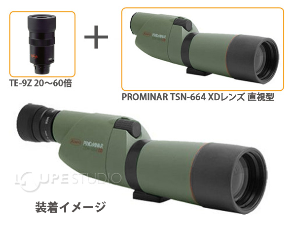 Kowa TSN-664M及びアイピースTE-9Z-