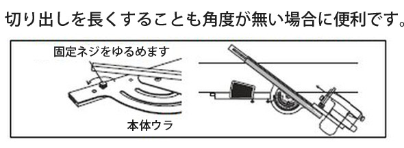 丸ノコガイド定規 フリーアングル マルチ 78232 シンワ測定:ルーペスタジオ